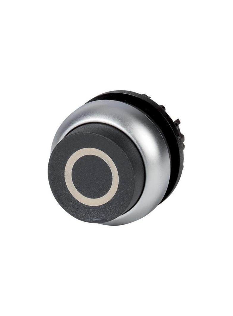 M22-DRH-S-X0 Przycisk czarny /O/ bez samopowrotu płaski wystający 216679 EATON