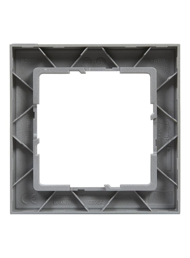 SUNO - Ramka - 1x, Aluminium, Legrand