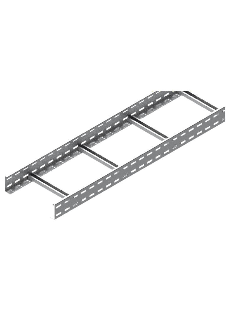 Drabinka kablowa 600x100mm Grubość 1,50 mm 3mb DUP600H100/3 N 499060 BAKS