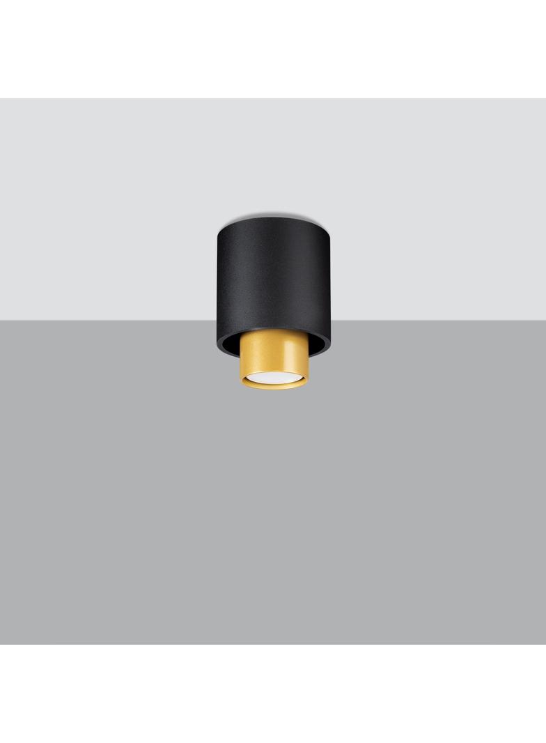 Sollux Plafon NESI czarny SL.0982