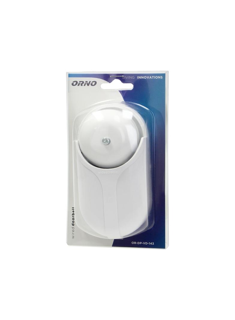 Dzwonek Standard Bis (czaszowy) 230V biały OR-DP-VD-143/W ORNO