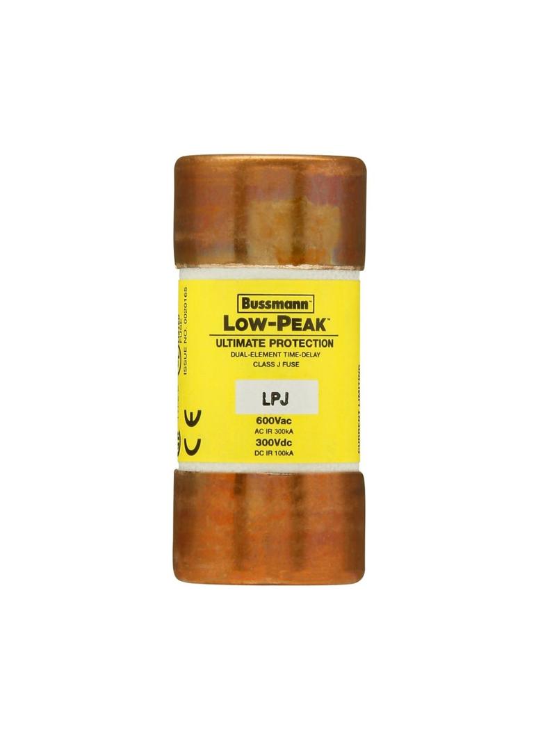 LOW-PEAK CLASS J T/D 60A 600VAC/300V Klasa J T/D LPJ-60SP EATON