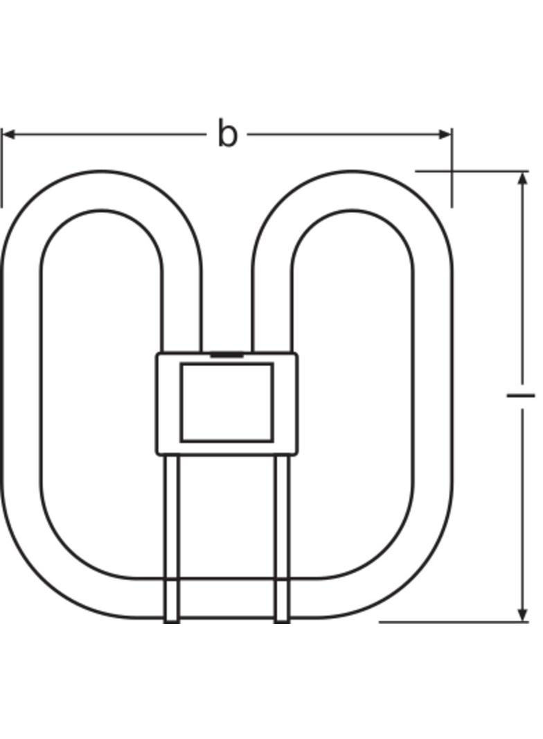 Świetlówka pinowa SQUARE 28W 835
