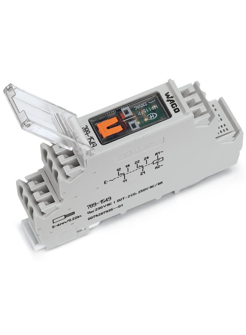 Moduł przekaźnikowy AC 230V 789-1549 WAGO