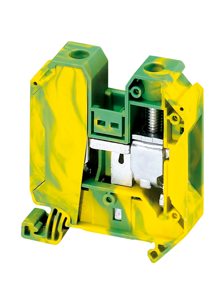 Złączki NSY, zacisk śrubowy uziemienie ochronne 2 punktowy NSYTRV352PE