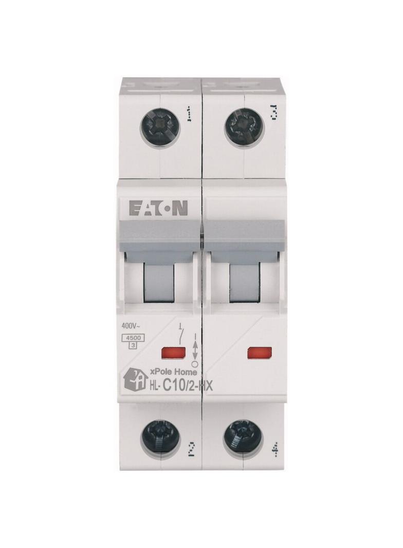 HN-C10/2 Wyłącznik nadprądowy 6kA C10A 2P 194869 EATON