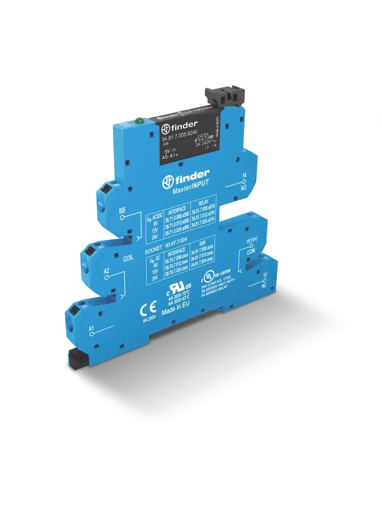 Przekaźnik interfejsowy SSR 1 Z; 6A; ster. 110…125V AC/DC; wyjście 1,5…33V DC, 39.70.0.125.9024