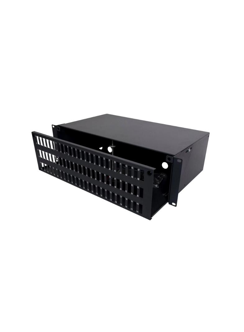 Panel 19'' 3U z frontem 72xSC duplex, light version