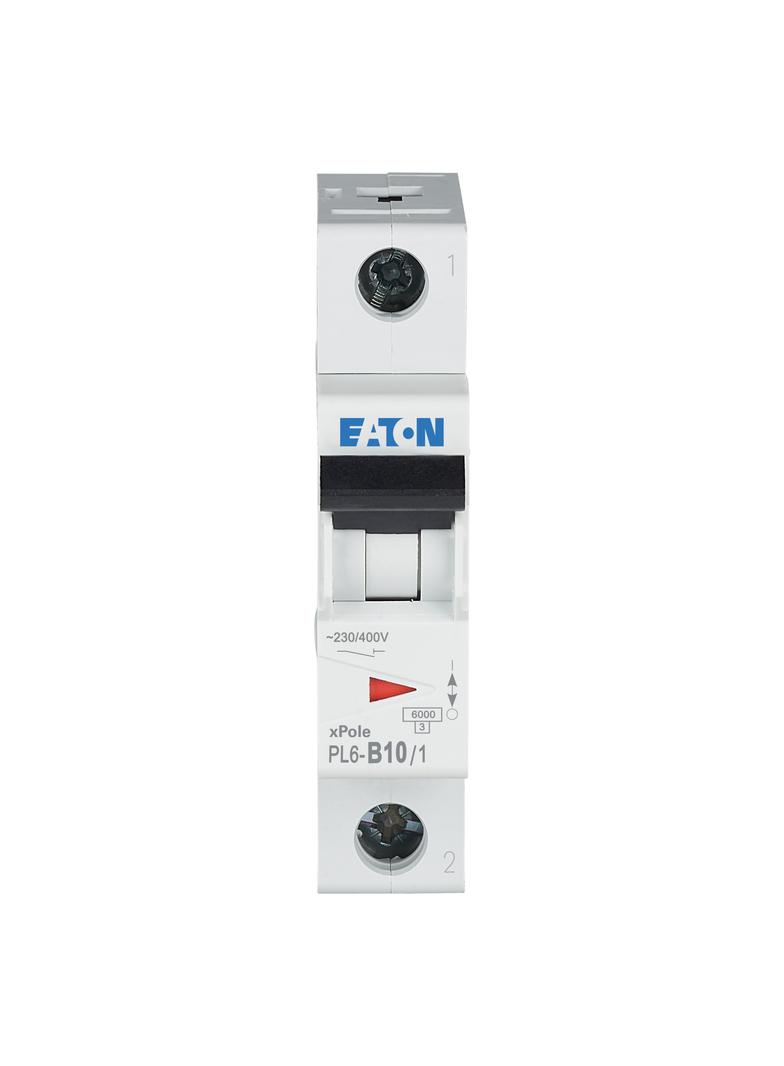 PL6-B10/1 Wyłącznik nadprądowy 6kA B10A 1P 286519 EATON