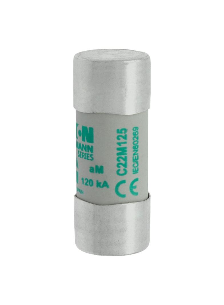CYLINDRICAL FUSE 22 x 58 125A AM 400V AC Wkładka cylindryczna 22 x 58mm 125A AM 400V AC C22M125 EATO