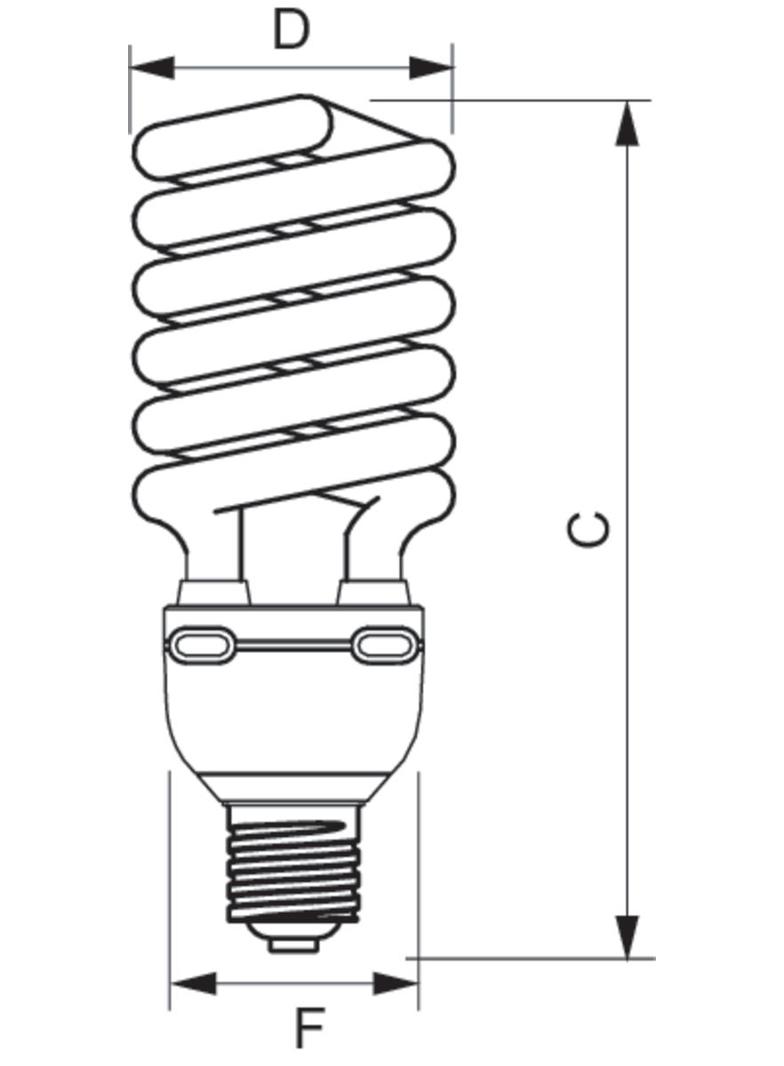 Tornado High Lumen 75W CDL E40 1CT/6 Świetlówka