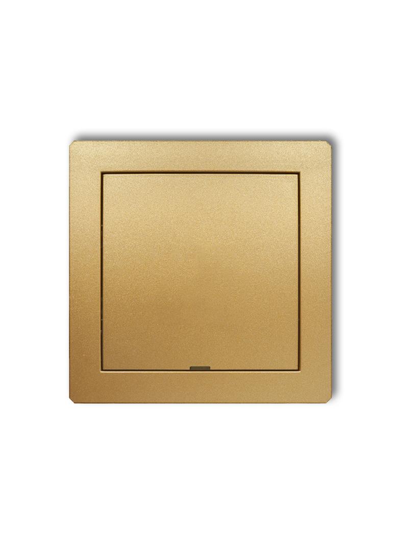DECO Ramka pośrednia z zaślepką złota