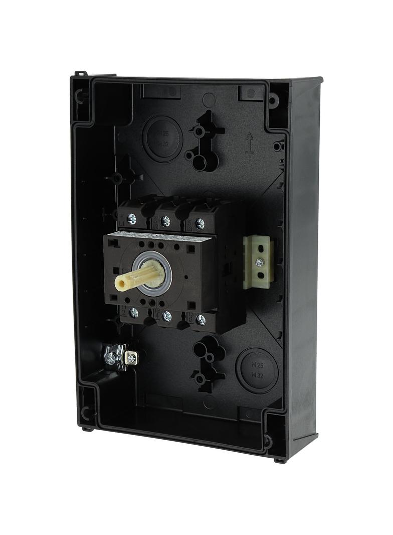 Łącznik krzywkowy 0-1 3P 63A w obudowie IP65 P3-63/I4/SVB 207343 EATON