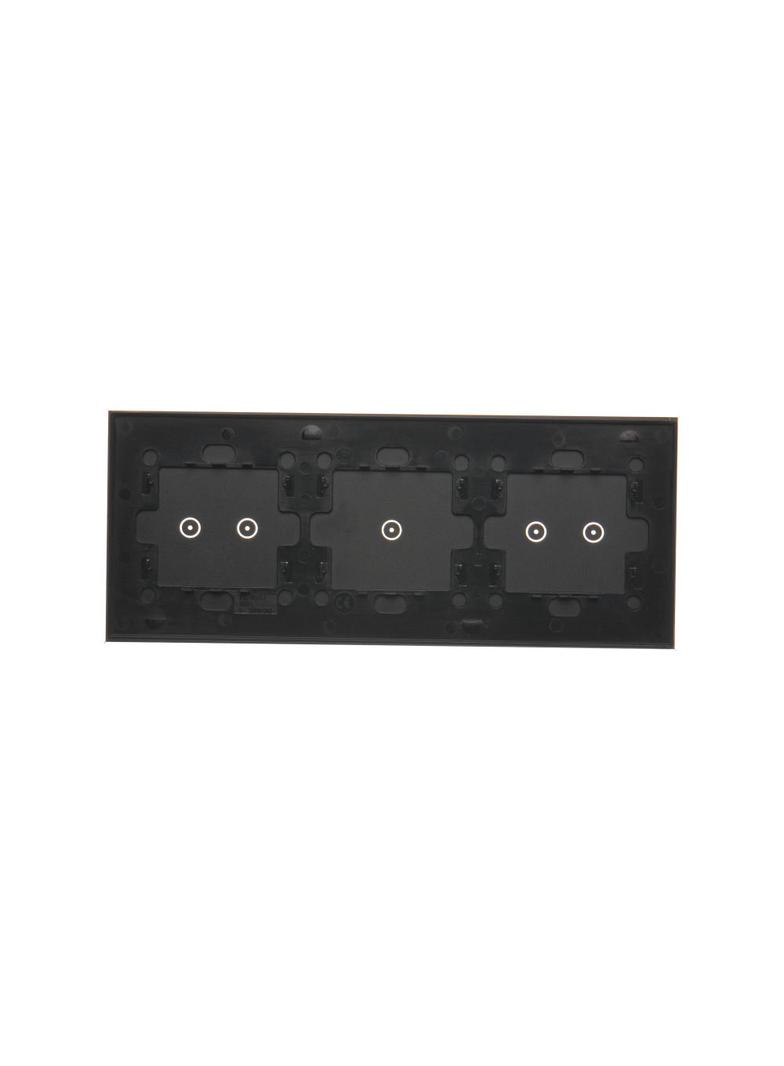 Simon 54 Touch Panel dotykowy S54 Touch 3 moduły 2 pola dotykowe poziome + 1 pole dotykowe + 2 pola dotykowe poziome zastygła lawa DSTR3212/73 KONTAKT