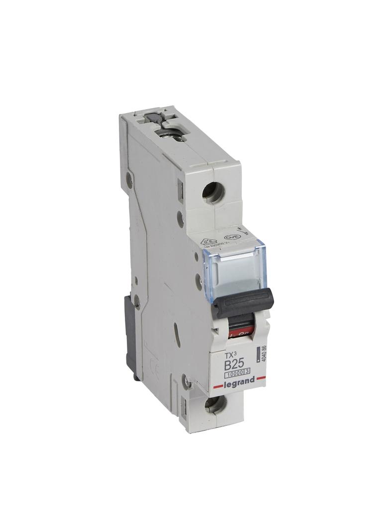 WYŁĄCZNIK NADPRĄDOWY S 311 1P B 25A 10000A SERII TX3, Legrand