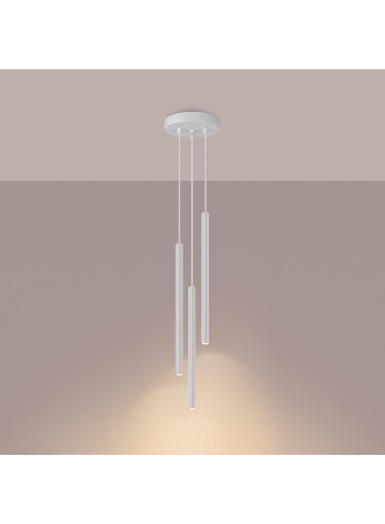 Lampa wisząca ARCHE 3P biała