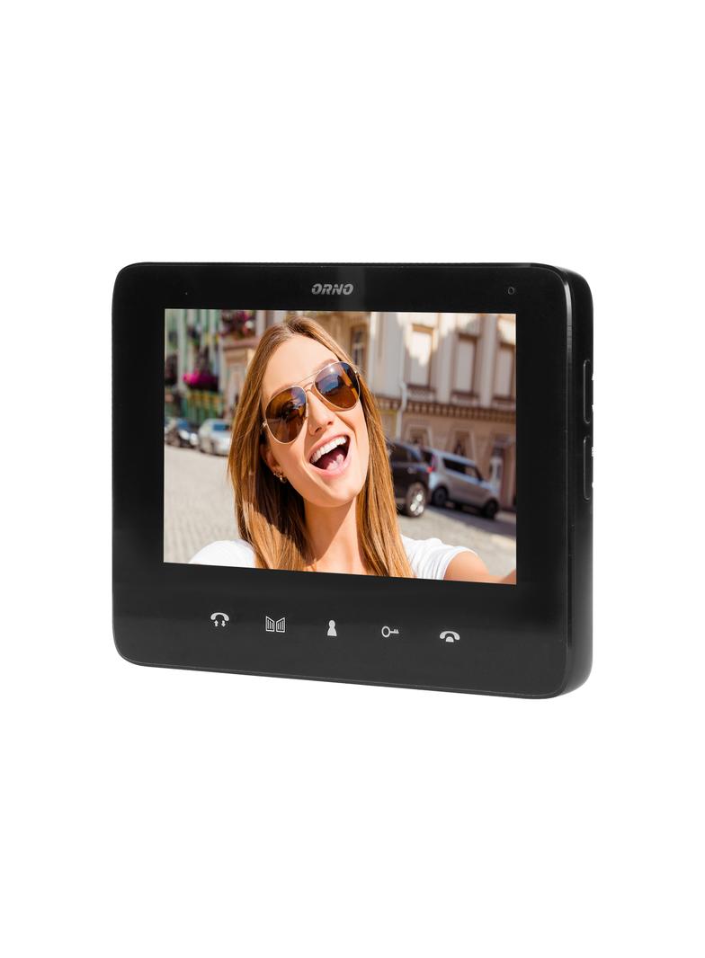 Zestaw wideodomofonowy bezsłuchawkowy kolor LCD 7" z czytnikiem breloków zbliżeniowych interkom OR-V