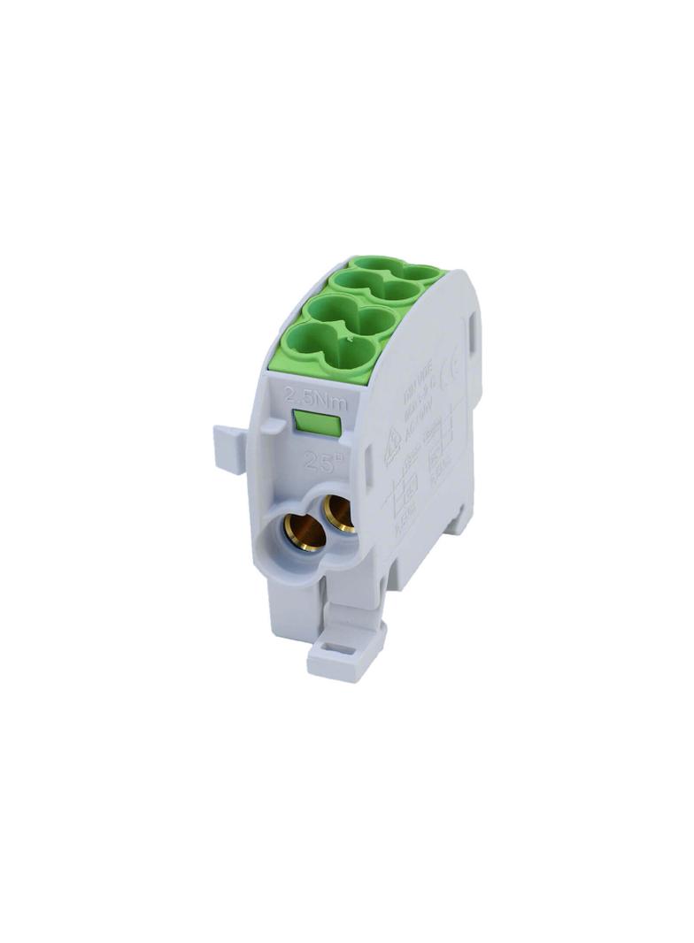 SCB 25 Blok rozdzielczy - odgałęźny Al/Cu 80110 SIMBLOCK zielony SIMET