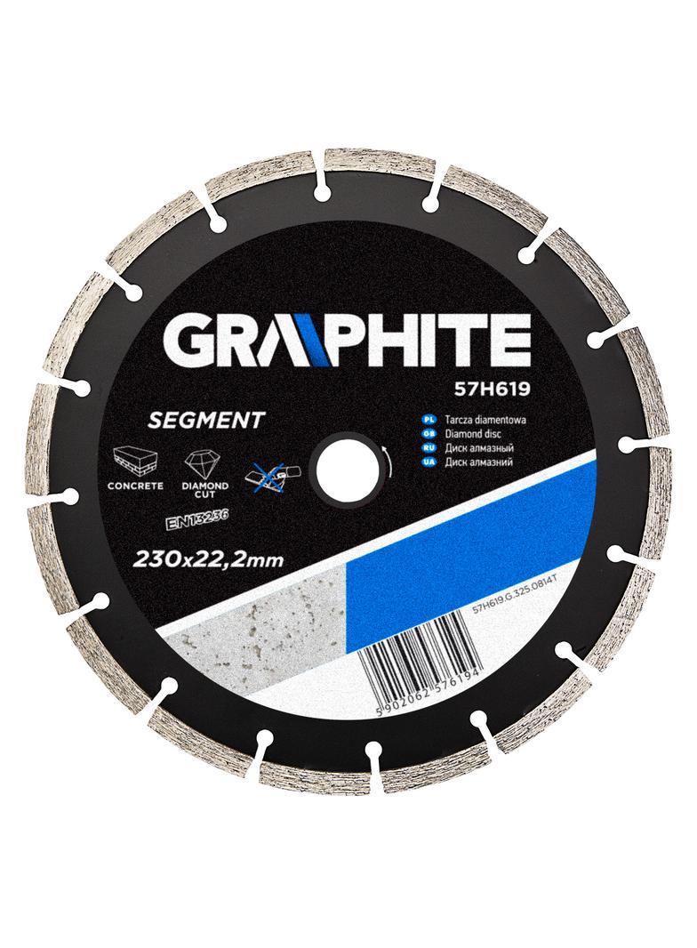 Tarcza diamentowa 230 x 22.2 mm, segmentowa