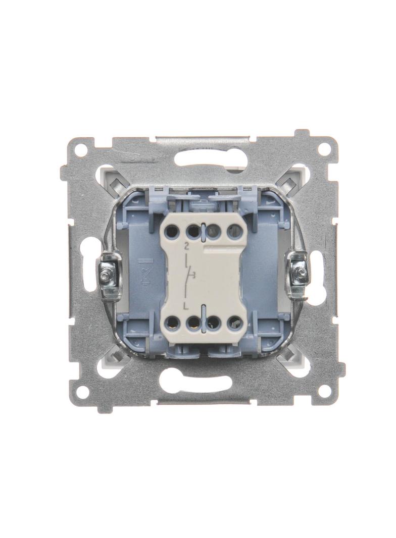 Simon 54 Przycisk dzwonek biały