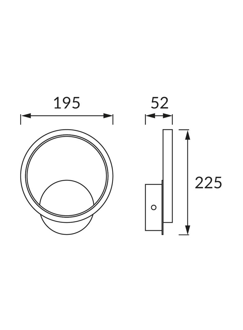 Oprawa dekoracyjna LED EMMA 10W biała 4000K 03783 IDEUS