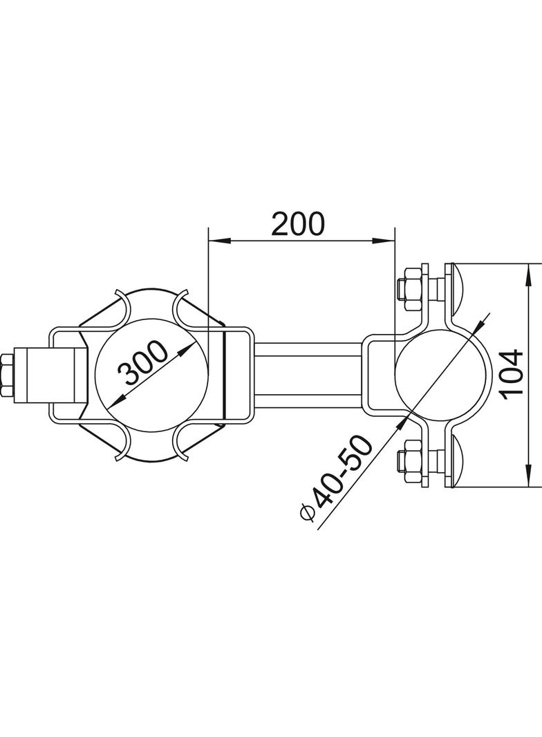isFang TR100 200, Zacisk isFang