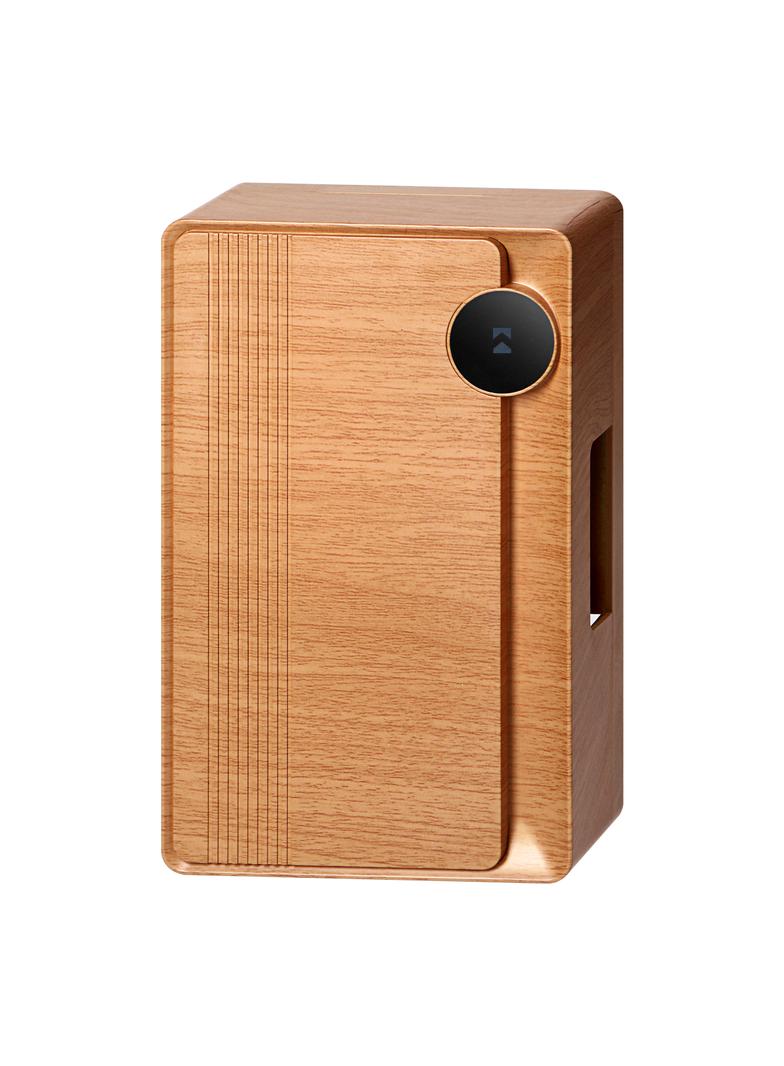 STRATIS AC, dzwonek przewodowy elektromechaniczny dwutonowy, 230V, dębowy