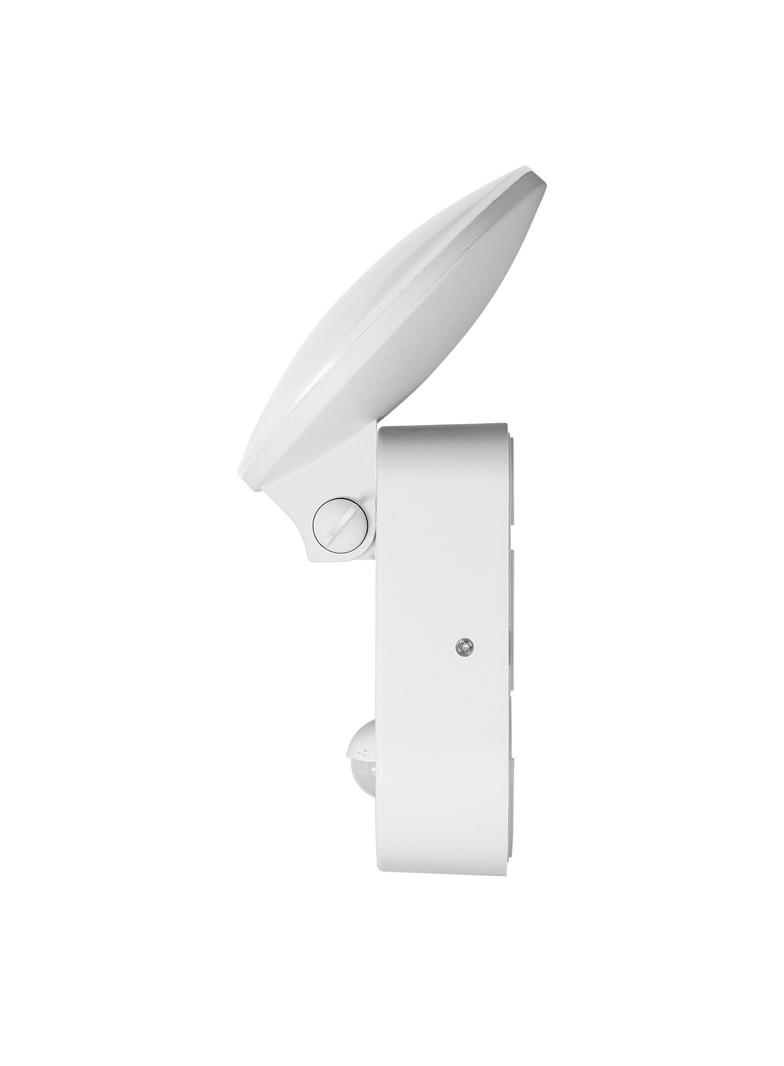 Oprawa ogrodowa z czujnikiem ruchu 15W 1100lm IP65 4000K biała RIOLIT LED AD-OP-6206WLPMR4 ORNO