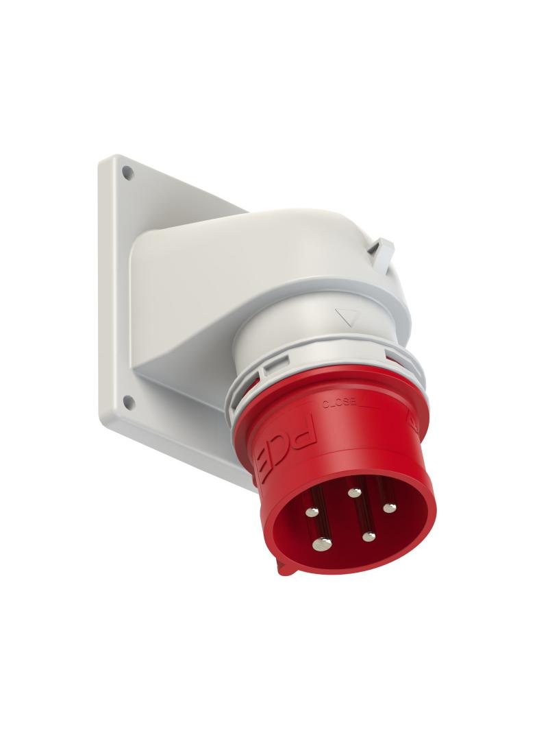 WTYCZKA TWIST TABLICOWA KĄTOWA ZE ZWROTNICĄ FAZ 32A 3P+Z+N 400V 50/60Hz 6h IP44 77825-6 PCE