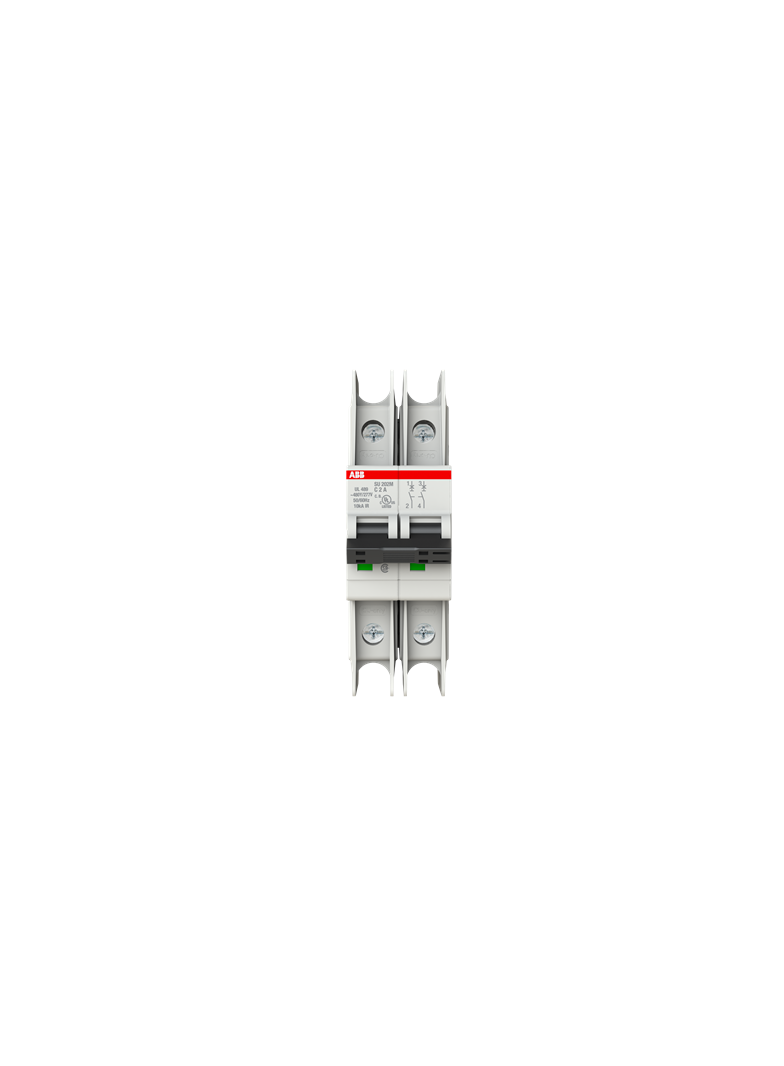 SU202M-C2 Wyłącznik nadprądowy 10kA 2P C2A 2CDS272337R0024 ABB
