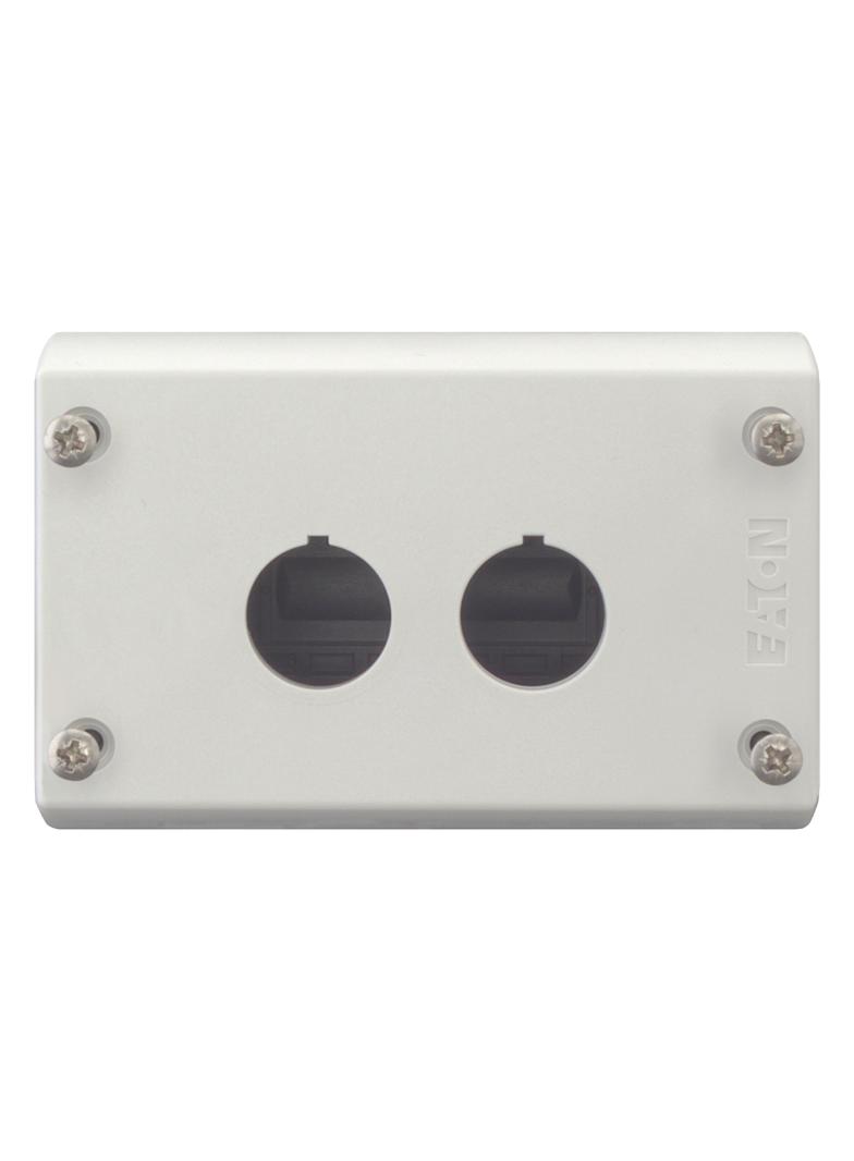 M22-I2 Obudowa kasety 2-otworowa 22mm szara IP67 216537 EATON