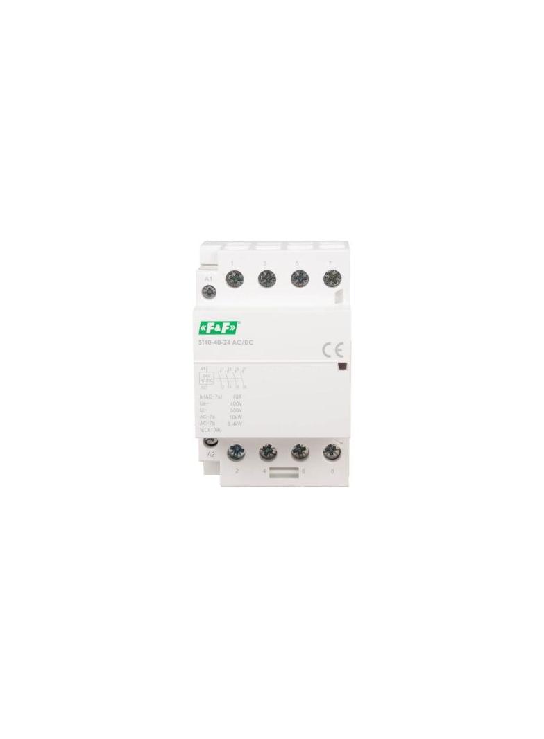 Stycznik 40A 24 V ACDC styki 4Z ST40-40-24ACDC F&F