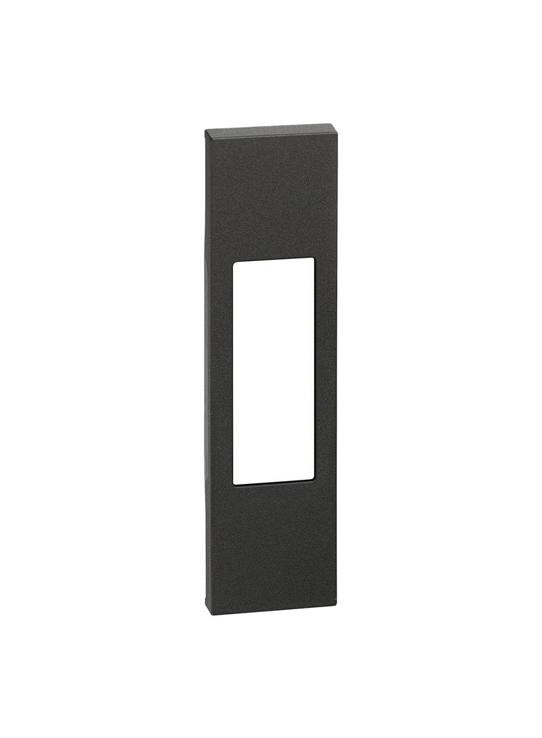 LIVING NOW - PLAKIETKA GNIAZDA 2P+Z WŁOSKIEGO - 1 MODUŁ - CZERŃ, Bticino