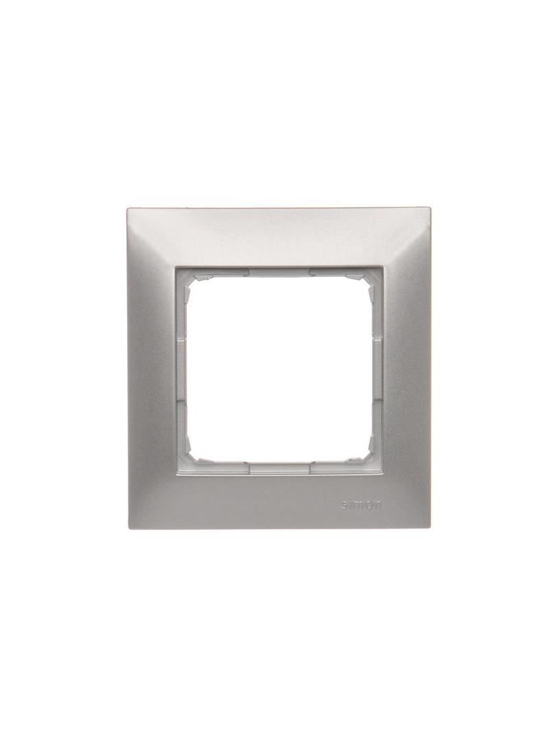 Simon 54 Premium Ramka 1-krotna PREMIUM IP20 / IP44 srebrny mat DR1/43 KONTAKT