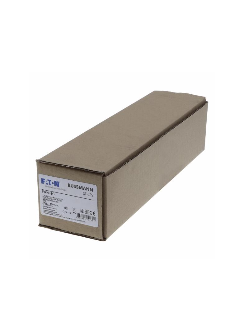 FUSE-BASE D01 1POL DIN HUT 16A Podstawa bezpiecznikowa D01 E14 1P szyna DIN FRN01C EATON