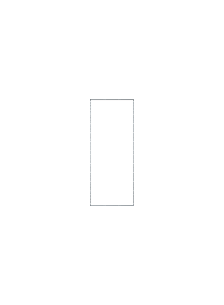 WR381 Rama montażowa WR szerokość 3; OH8 v2 (do samodzielnego montażu)