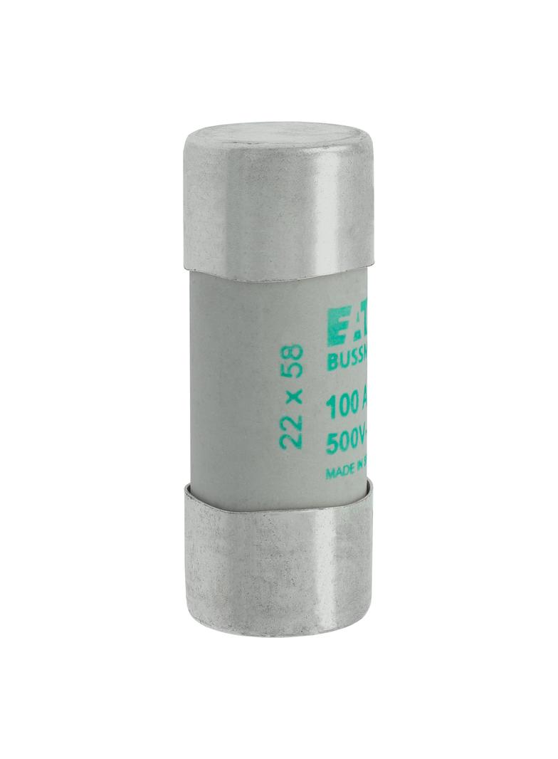 CYLINDRICAL FUSE 22 x 58 100A AM 500V AC Wkładka cylindryczna 22 x 58mm 100A AM 500V AC C22M100 EATO