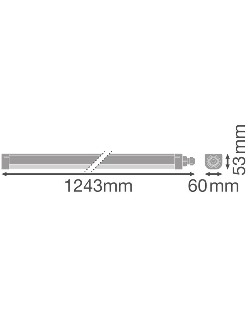 Oprawa hermetyczna DAMP PROOF COMP 1200 V 33W 840 IP66 PS LEDVANCE