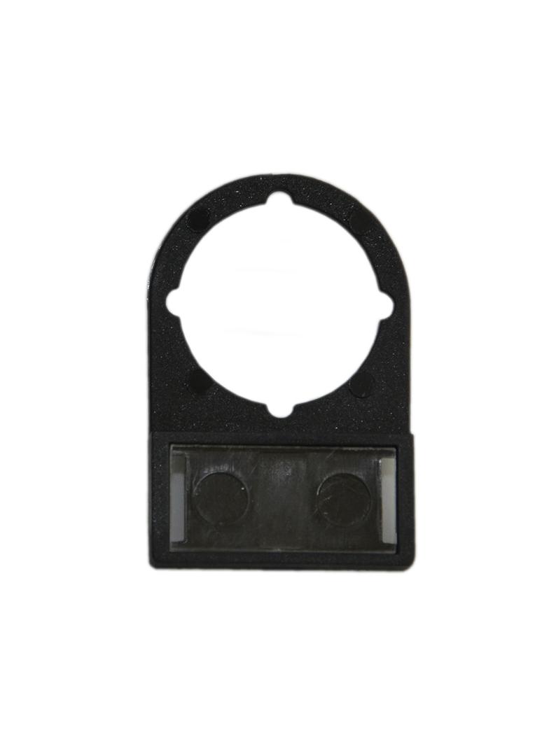 Szyld opisowy na przycisk 22mm czarny W0-TI-22 (10szt.) PROMET