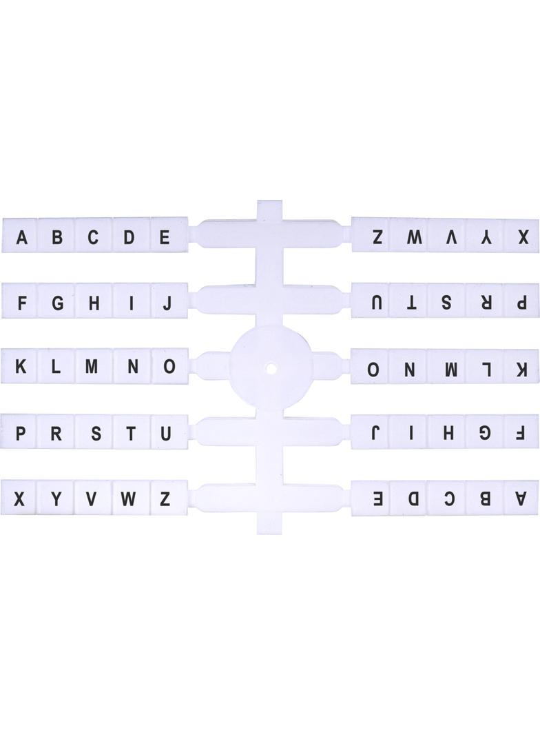 Oznacznik elastyczny (10 x 20 szt.) EO3 A-Z without Q 003901812 ETI