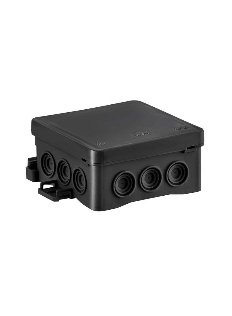 Puszka instalacyjna naścienna NS6 FASTBOX&HOOK czarny  SIMET