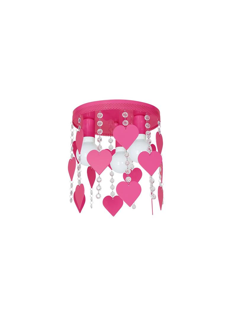 MILAGRO Lampa Sufitowa CORAZON PINK 3xE27