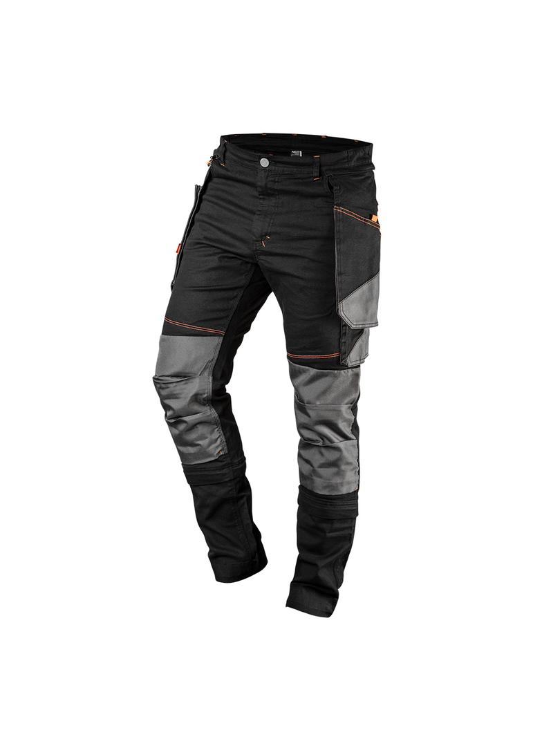 Spodnie robocze HD Slim, odpinane kieszenie, rozmiar L