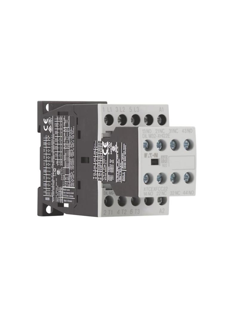 Stycznik mocy 9A 3P 230V AC 2Z 2R DILM9-22(230V50HZ,240V60HZ) 106361 EATON