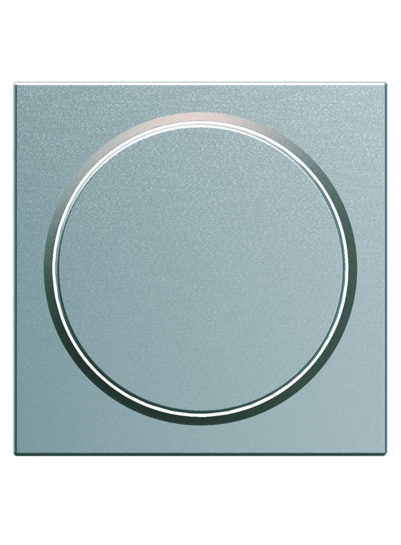 lumina Płytka czołowa do ściemniacza przyciskowego srebrny