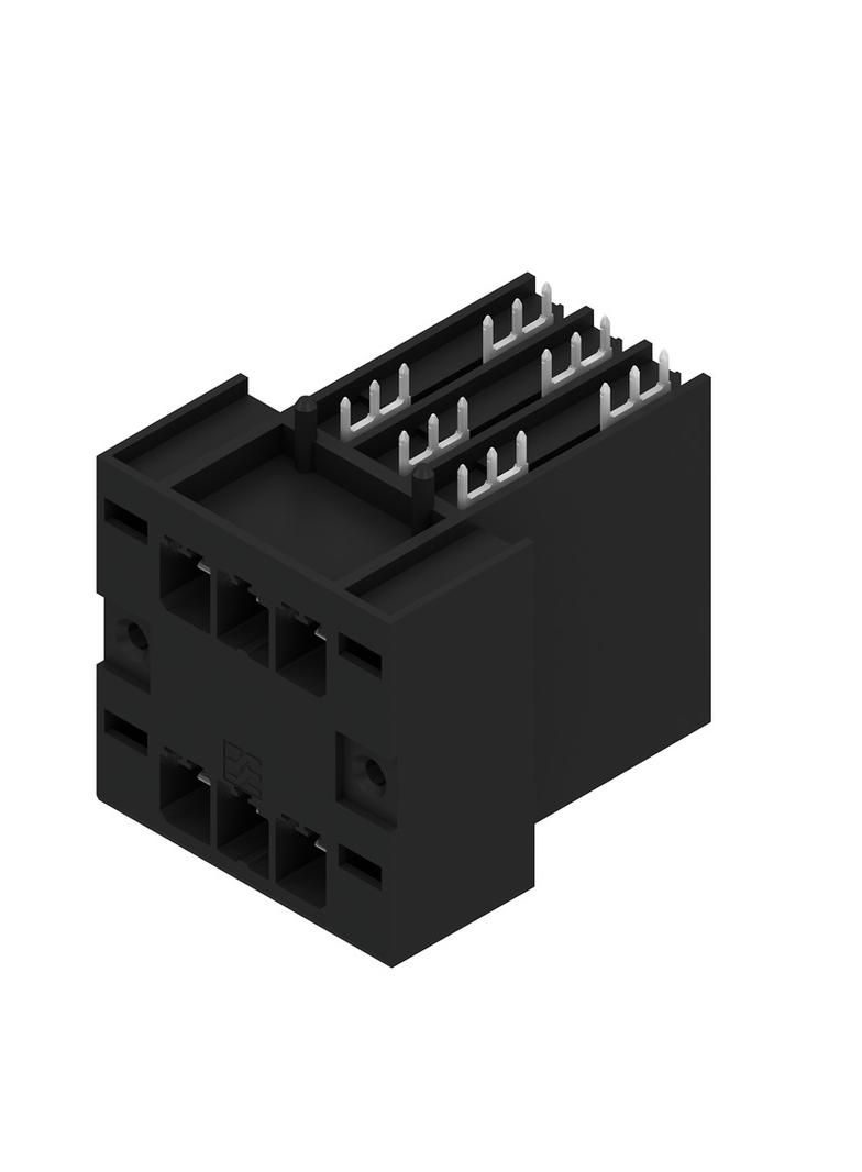 SVD 7.62HP/06/270F 3.2SN BK BX Złącze wtykowe płytek drukowanych, nr katalogowy 1523950000