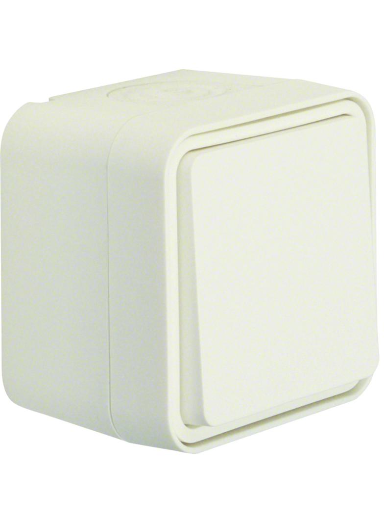 BERKER W.1 Łącznik uniwersalny kompletny IP55 biały 30763502 HAGER