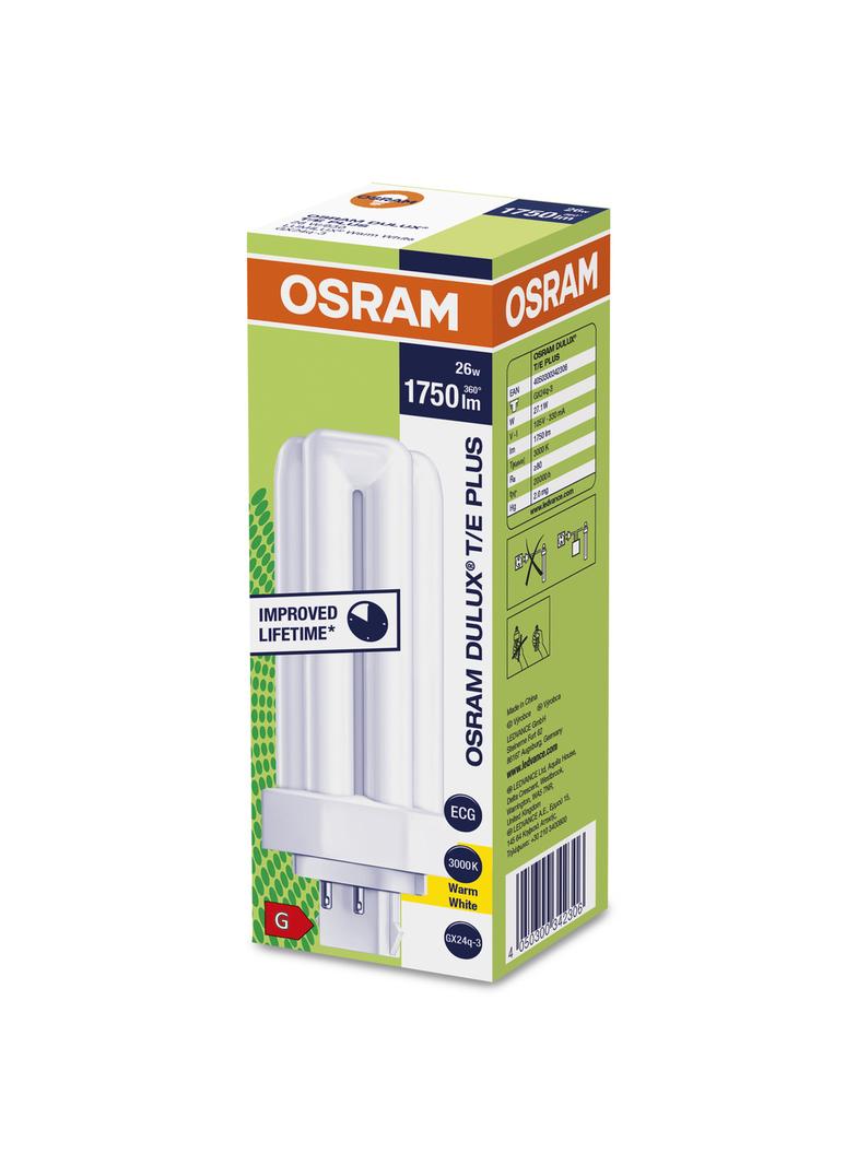Świetlówka pinowa DULUX T/E 26W 830 PLUS