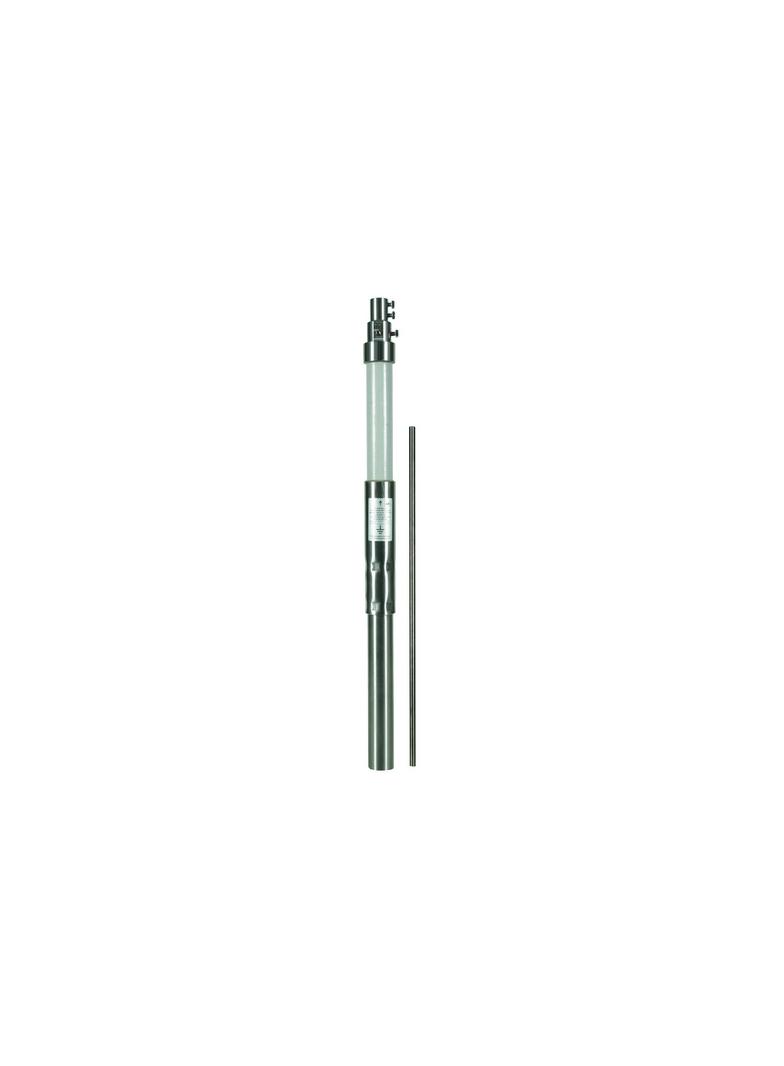 Rura wsporcza do HVI long, fi 50 mm dł. 4700 mm, GFK / NIRO z iglicą NIRO fi 10 mm o dł. 1000 mm 105316 DEHN