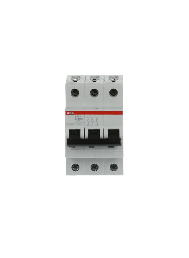 S203-K40 Wyłącznik nadprądowy 6kA 3P K40A 2CDS253001R0557 ABB
